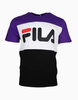 Koszulka FILA Day Tee Czarna z fioletem