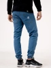 Spodnie Jogger Jigga Wear Crown jeans niebieskie