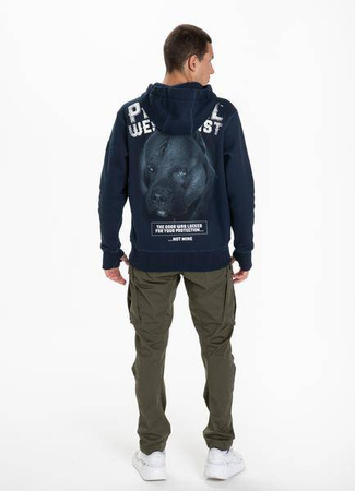BLUZA PIT BULL HODDED Black Dog Navy