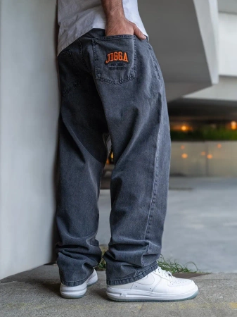 Spodnie Baggy Jigga Wear Crown New Outline