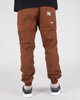 SPODNIE CHINO JOGGER ICON BROWN Newbadline