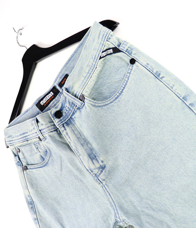 Spodnie Mass DNM Signature 2.0 Jeans Tapered Fit - jasnoniebieskie