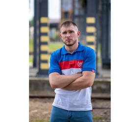 Koszulka Street Autonomy LAUR BLUE/RED/WHITE