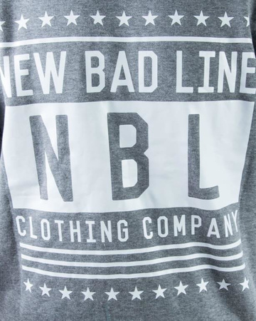 BLUZA Newbadline HOODIE SWAG GREY