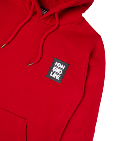 BLUZA Z KAPTUREM NEWBADLINE BIGGI RED