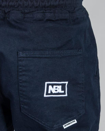 SPODNIE CHINO JOGGER ICON NAVY Newbadline
