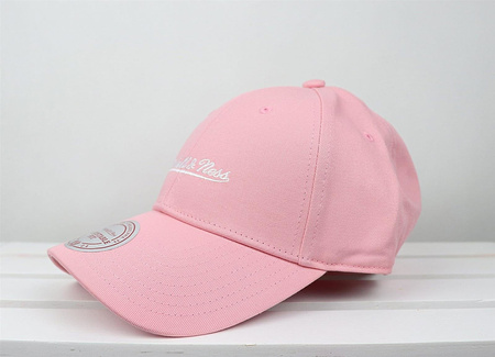 Czapka Mitchell & Ness strapback M&N Own Brand pink - Team Logo Low Pro