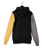 Bluza Elade COLOUR BLOCK HOODIE BLACK/GREY/BEIGE