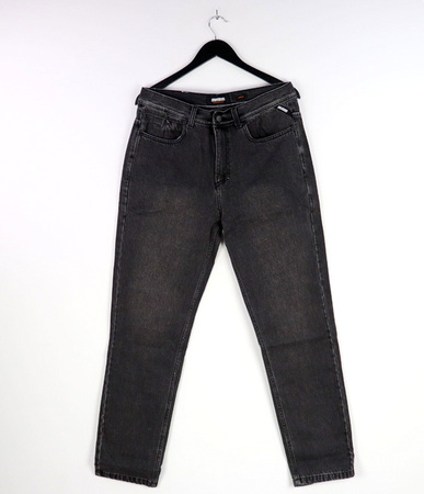 Spodnie Mass DNM Signature 2.0 Jeans Tapered Fit - sprane czarne