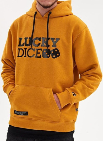 BLUZA CLASSIC HOODIE LUCKY DICE (HONEY 2 BLACK)