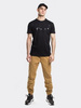 T-SHIRT Stoprocent SLIM TMS BASE TAG BLACK/BLACK