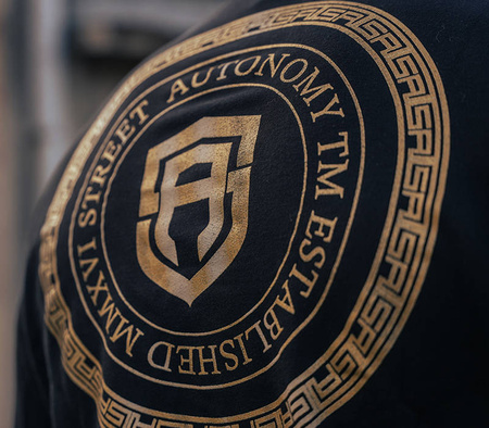 Bluza Street Autonomy RICH BLACK/GOLD