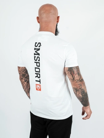 T-shirt Środowisko Miejskie "ŚM Sport" - biała