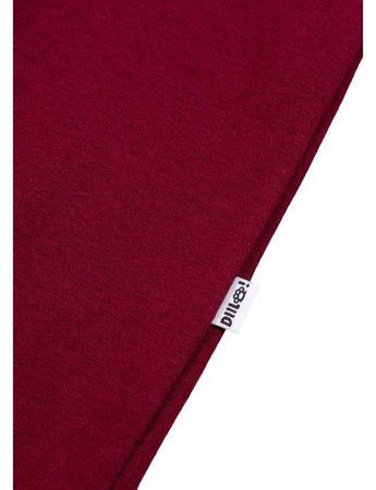 BLUZA KLASYK DIIL BROKEN BORDOWA DBL788