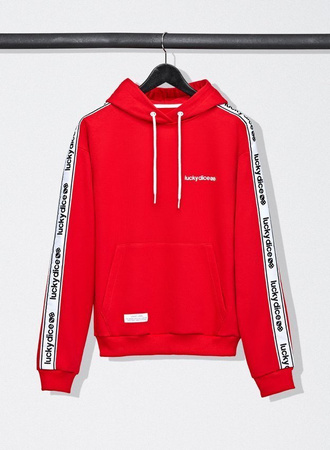 BLUZA LUCKY DICE HOODIE SM-LOGO TAPE
