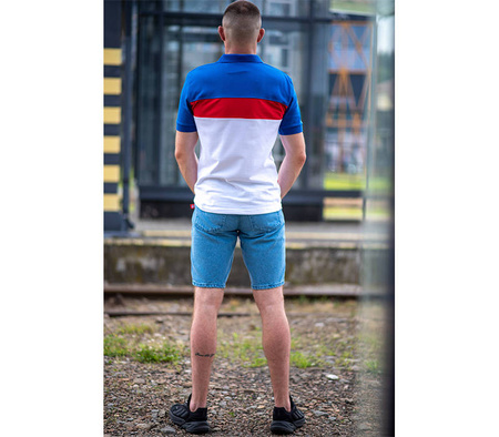 Koszulka Street Autonomy LAUR BLUE/RED/WHITE