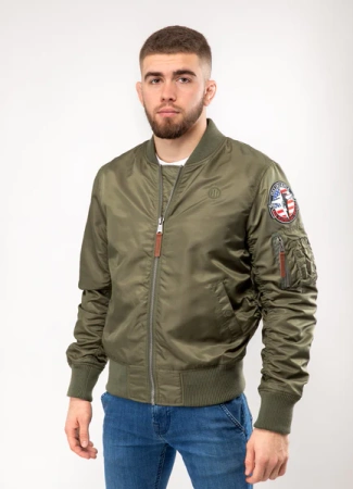 Kurtka Pit Bull MA-1 Oliwkowa