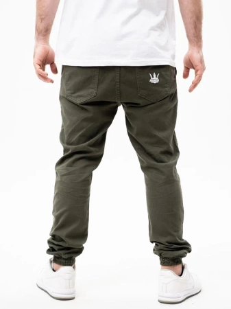 Spodnie Jogger Jigga Wear Crown Military Green