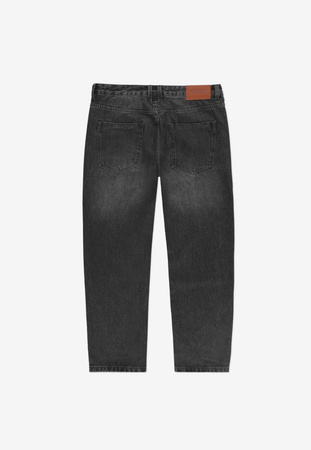 Spodnie Prosto Serif jeansy tapered szare