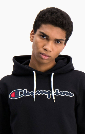 Bluza Champion SATIN STITCH SCRIPT LOGO FLEECE HOODIE