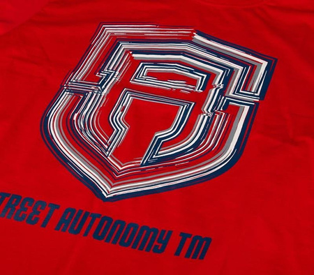 Koszulka Street Autonomy Hypno red (WZNOWIENIE BESTSELLER)