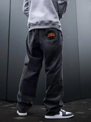 Spodnie Baggy Jigga Wear Outline Czarne