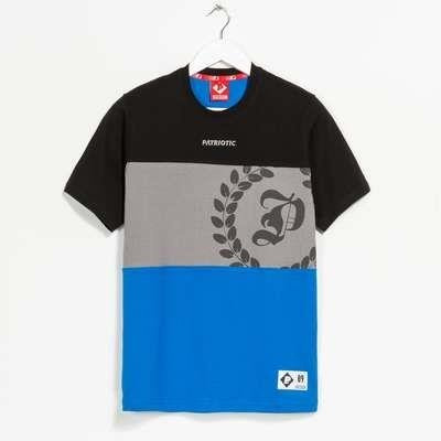 Koszulka Patriotic LAUR TRIO T-SHIRT (CZARNY/SZARY/CHABER)