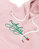 BLUZA Z KAPTUREM DAMSKA ROSE PINK Newbadline