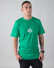 T-SHIRT Newbadline ROMB GREEN