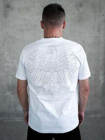 T-shirt Środowisko Miejskie "Polska - Orzeł" - Biała