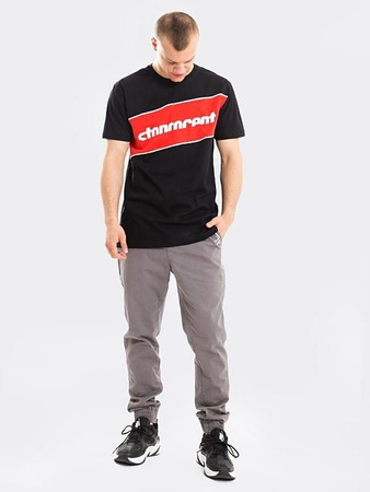 T-SHIRT Stoprocent SLIM TMS CUTBIAS BLACK