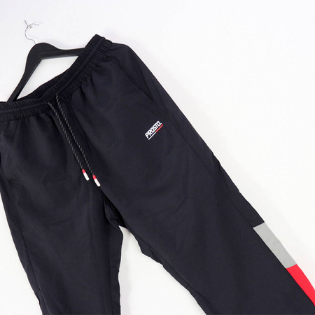Spodnie dresowe Prosto Trackpants Black