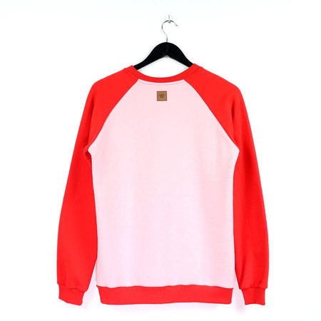 BLUZA LADY DIIL Harvard Różowo-czerwona