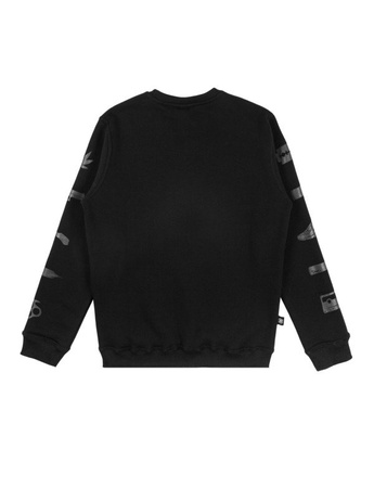 BLUZA DIIL KLASYK TRANSPARENT Black DBL522