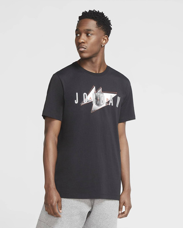 T-shirt Jordan Jordan z nadrukiem Czarna