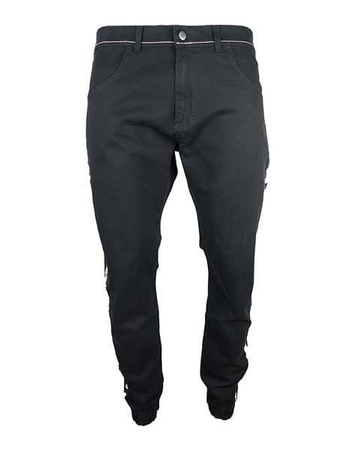 Mass DNM spodnie Joggers Sneaker Fit Line - black