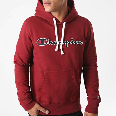 Bluza Champion SATIN STITCH SCRIPT LOGO FLEECE HOODIE