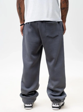 Spodnie Dresowe Jigga Wear Crown Baggy Grafit