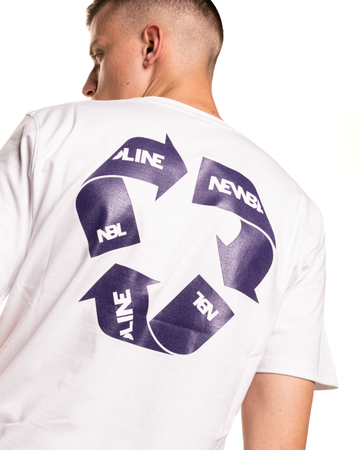 T-SHIRT Newbadline Sign White
