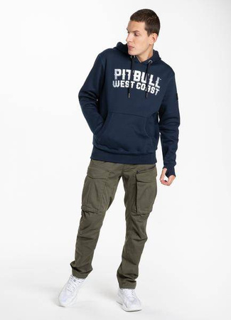BLUZA PIT BULL HODDED Black Dog Navy