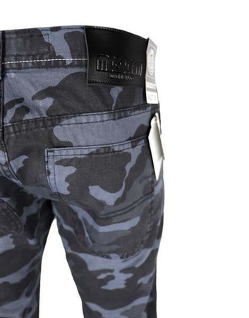 Spodnie Mass DNM Signature Joggers Sneaker Fit - black camo