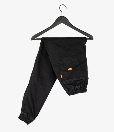 Spodnie elade jogger black pants