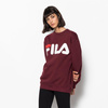 Bluza FILA CLASSIC LOGO SWEAT Unisex Bordo