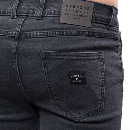 SPODNIE NERVOUS SP21 CLASSIC DENIM BLACK