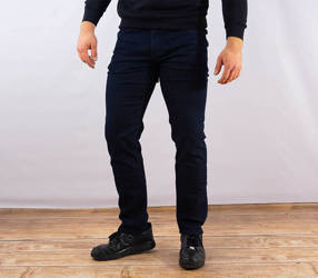 Spodnie Jeansowe Street autonomy Empty dark blue 2021