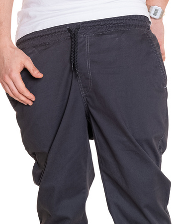 SPODNIE Newbadline CHINO JOGGER ICON Graphite