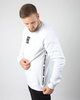 BLUZA BEZ KAPTURA Newbadline CLASSIC LAMPAS WHITE
