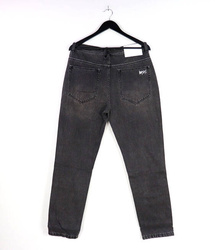 Spodnie Mass DNM Signature 2.0 Jeans Tapered Fit - sprane czarne