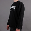 BLUZA THRASHER MAGAZINE LOGO CREWNECK BLACK