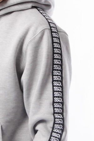 BLUZA SSG KANGURKA LAMPAS JASNY SZARY